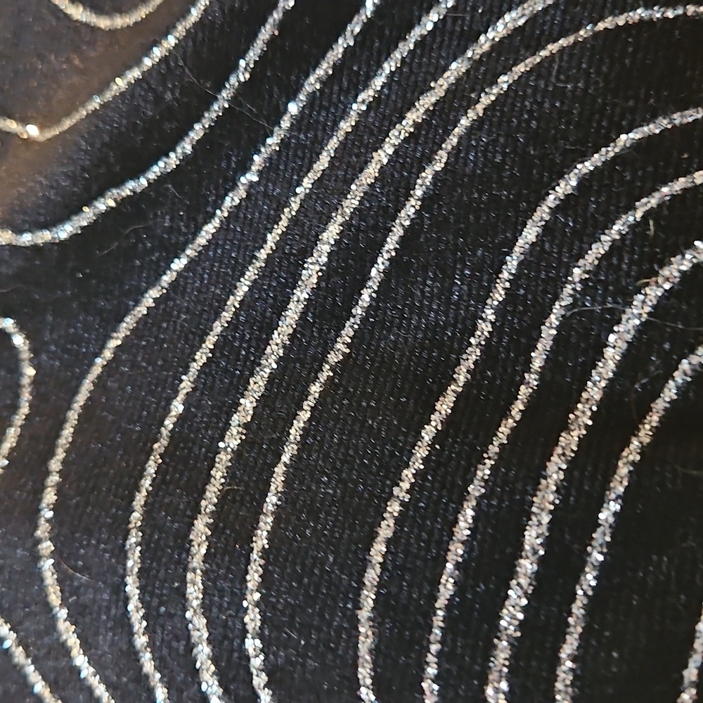 H&M Dived Black and White Glitter Strappy Bodycon Dress - Picture 5 of 5